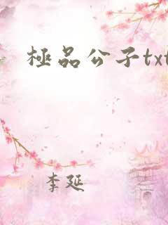 极品公子txt