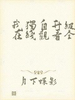 我独自升级漫画在线观看全集免费观看