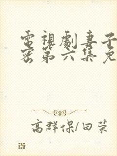 电视剧妻子的秘密第六集免费观看