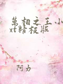 万相之王小说txt精校版