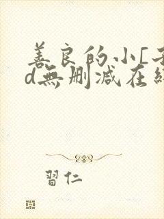 善良的小[子hd无删减在线1080