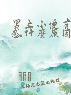 男上小便有刺痛感什么原因