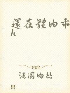 还在体内乖吃饭h