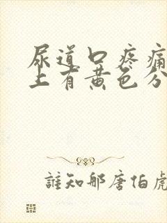 尿道口疼痛内裤上有黄色分泌物