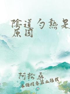 阴道勺热是什么原因