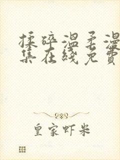 揉碎温柔漫画全集在线免费观看