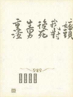 重生后我嫁给了渣男死对头完整版