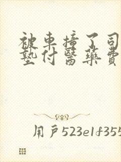 被车撞了司机不垫付医药费怎么办