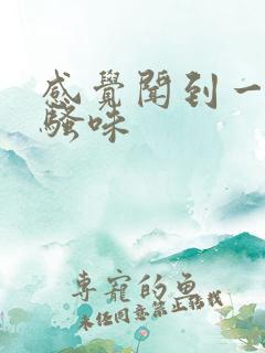 感觉闻到一股尿骚味