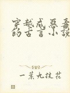 穿越成恶毒女配的古言小说