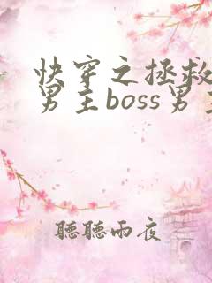 快穿之拯救黑化男主boss男主