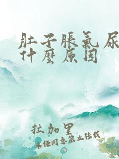 肚子胀气尿频是什么原因