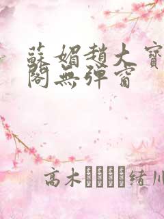 苏媚赵大宝笔趣阁无弹窗