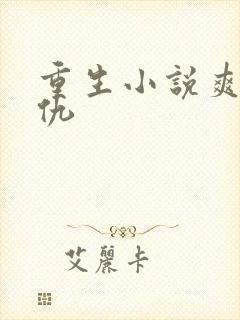 重生小说爽文复仇