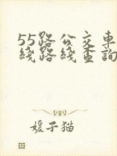 55路公交车路线路线查询