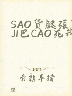 SAO货腿张开JI巴CAO死我