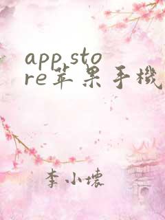 app store苹果手机应用商店下载