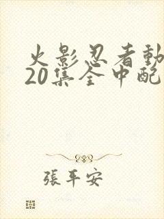 火影忍者动漫720集全中配版免费观看