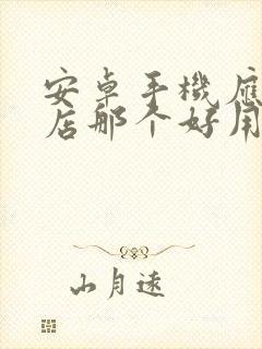 安卓手机应用商店那个好用