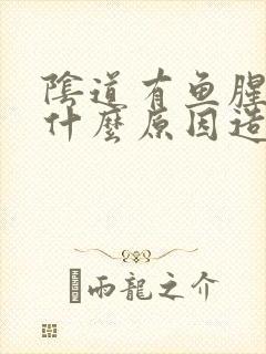 阴道有鱼腥味是什么原因造成的