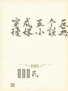 穿成五个反派的后娘小说无弹窗