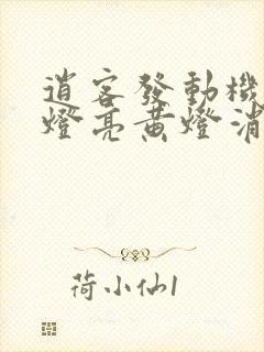 逍客发动机故障灯亮黄灯消除方法