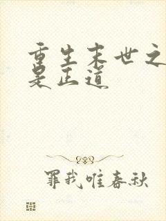 重生末世之爱妻是正道