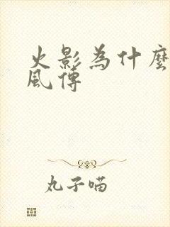 火影为什么叫疾风传