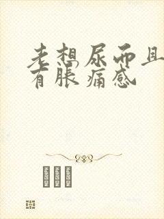 老想尿而且小腹有胀痛感