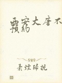 西安大唐不夜城预约