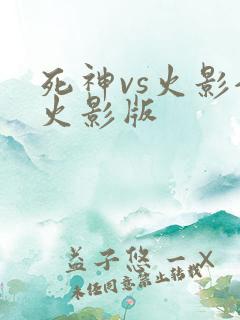 死神vs火影全火影版