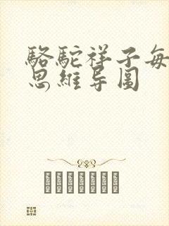 骆驼祥子每一章思维导图