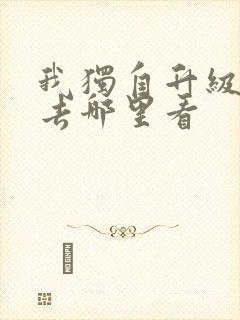 我独自升级动漫去哪里看