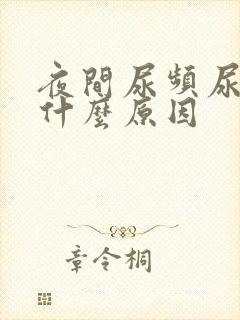 夜间尿频尿多是什么原因