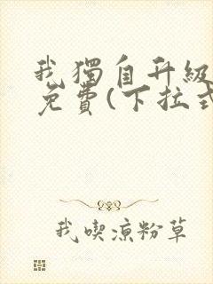 我独自升级漫画免费(下拉式)在线