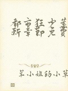 都市狂少叶凡最新章节免费阅读