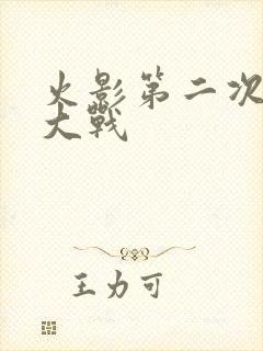 火影第二次忍界大战