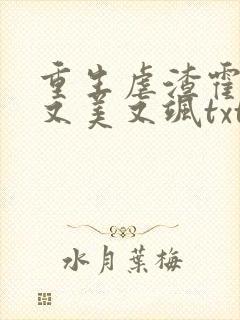 重生虐渣霍夫人又美又飒txt