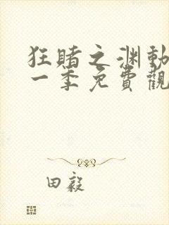 狂赌之渊动漫第一季免费观看