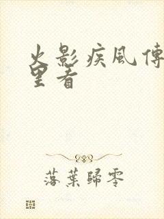 火影疾风传在哪里看