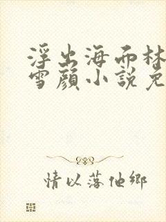 浮出海面林峰唐雪颜小说免费阅读