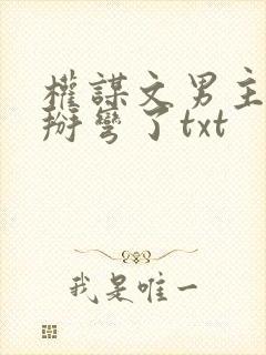 权谋文男主被我掰弯了txt