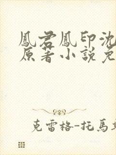 凤君凤印沈听澜原著小说免费阅读