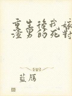 重生后我嫁给了渣男的死对头演员