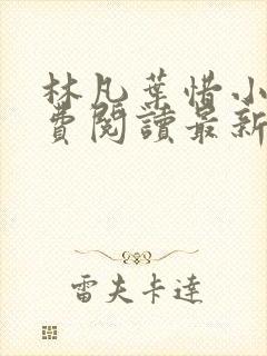 林凡叶惜小说免费阅读最新