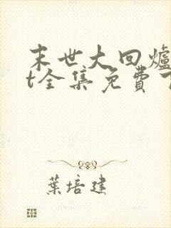 末世大回炉txt全集免费下载