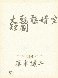大乾憨婿完结篇短剧