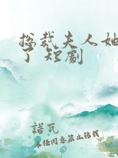 总裁夫人她重生了 短剧