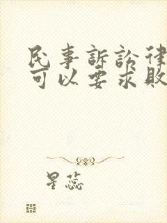 民事诉讼律师费可以要求败诉方承担吗