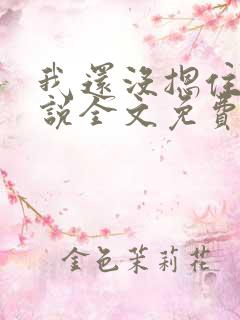 我还没摁住她小说全文免费阅读笔趣阁